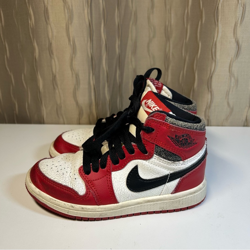 Nike Air Jordan 1 Retro High OG Chicago Lost and Found PS Youth 11C | FD1412-612